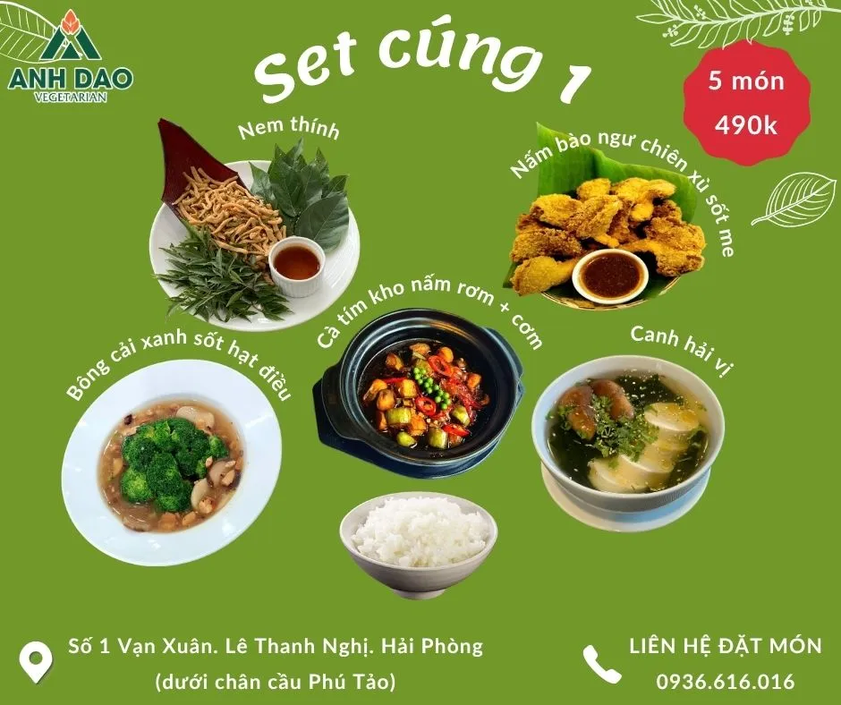 Set cúng 1 (5 món)