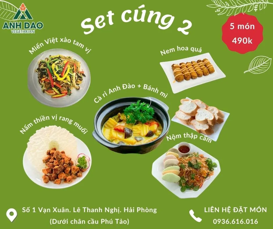 Set cúng 2 (5 Món)