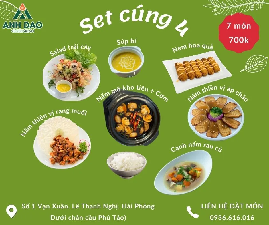 Set cúng 4 (7 món)