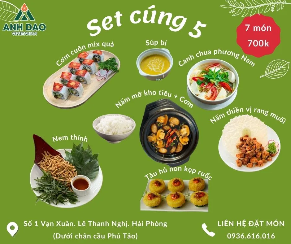Set cúng 5 (7 món)