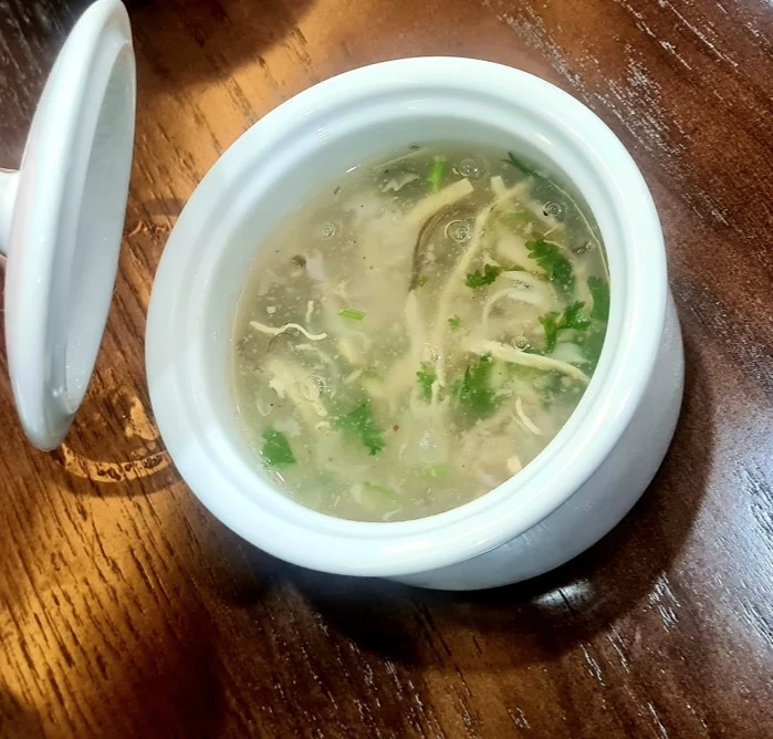 Súp nameko/Bát (Nameko mushroom soup)