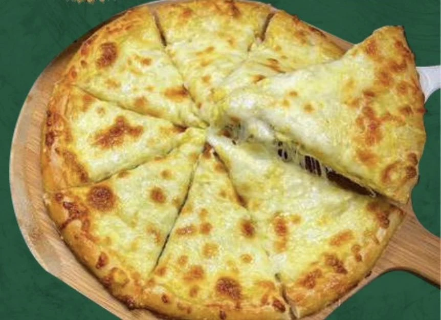 Pizza kem nấm/Cái - Size M (Mushroom cream pizza)
